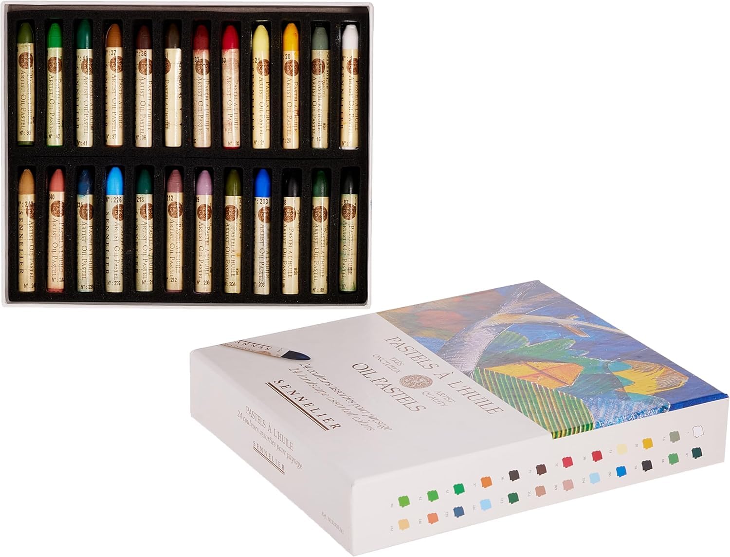 sennelier-pastels-l-huile-paysage-lot-de-24 image 3