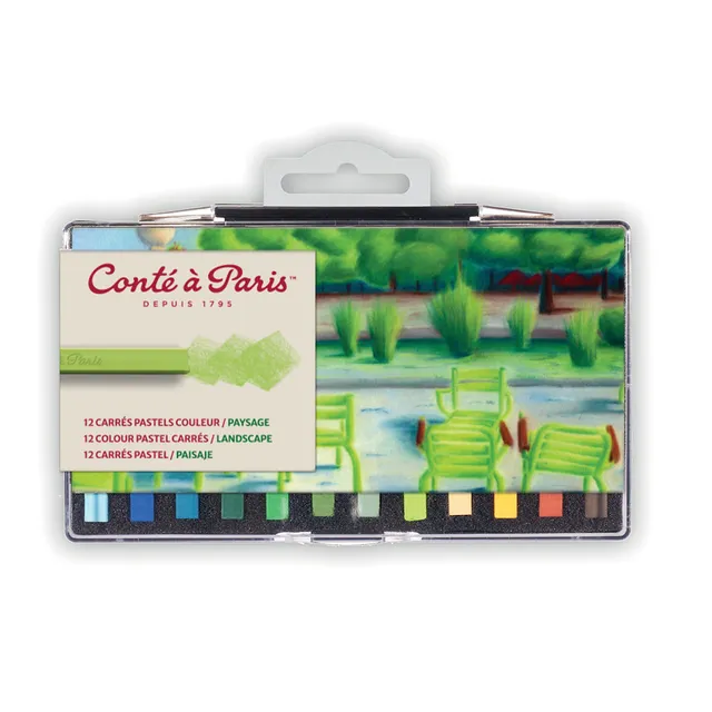 cont-paris-bo-te-de-12-carr-s-couleur-paysage image 1