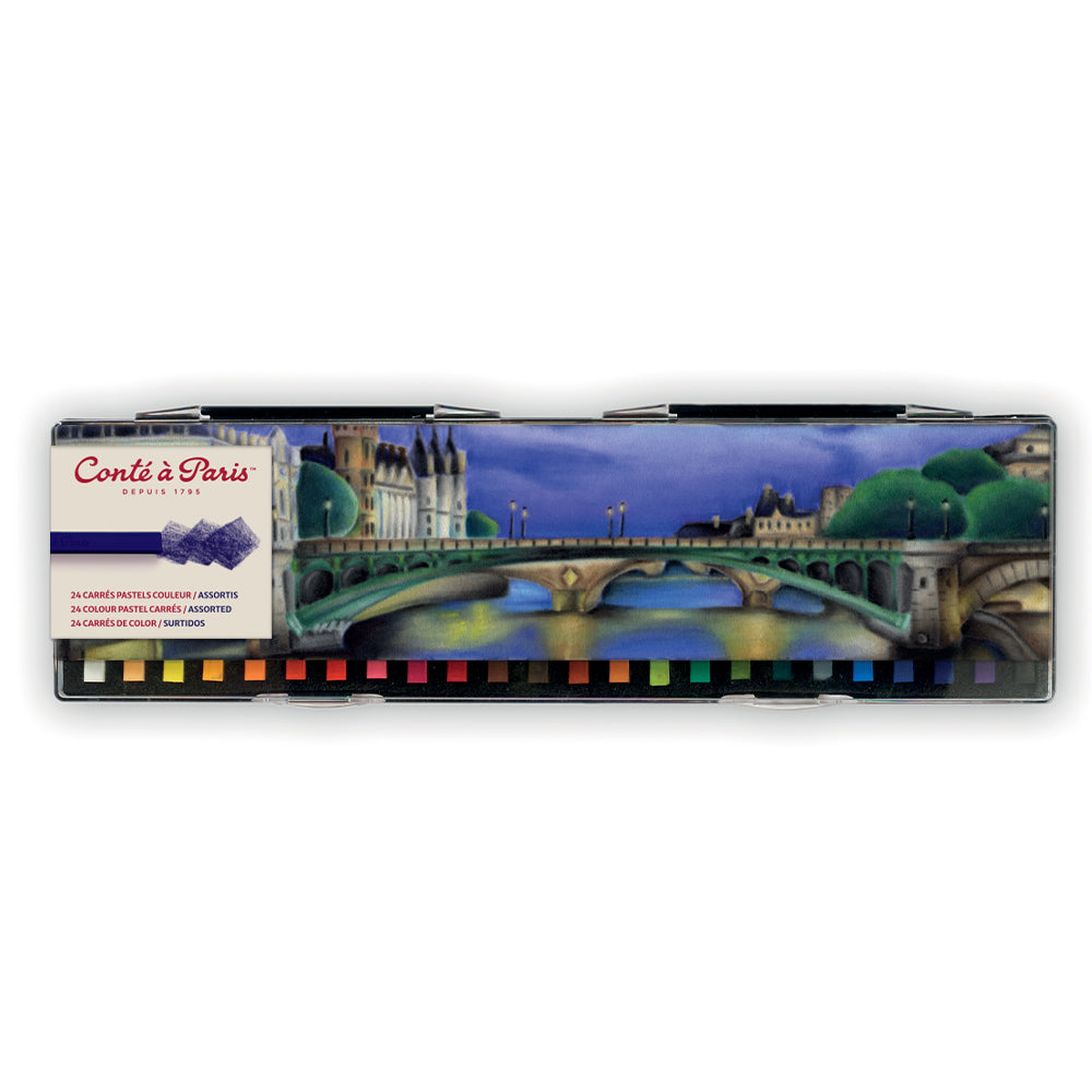 cont-paris-bo-te-de-24-carr-s-couleur-assortis image 1