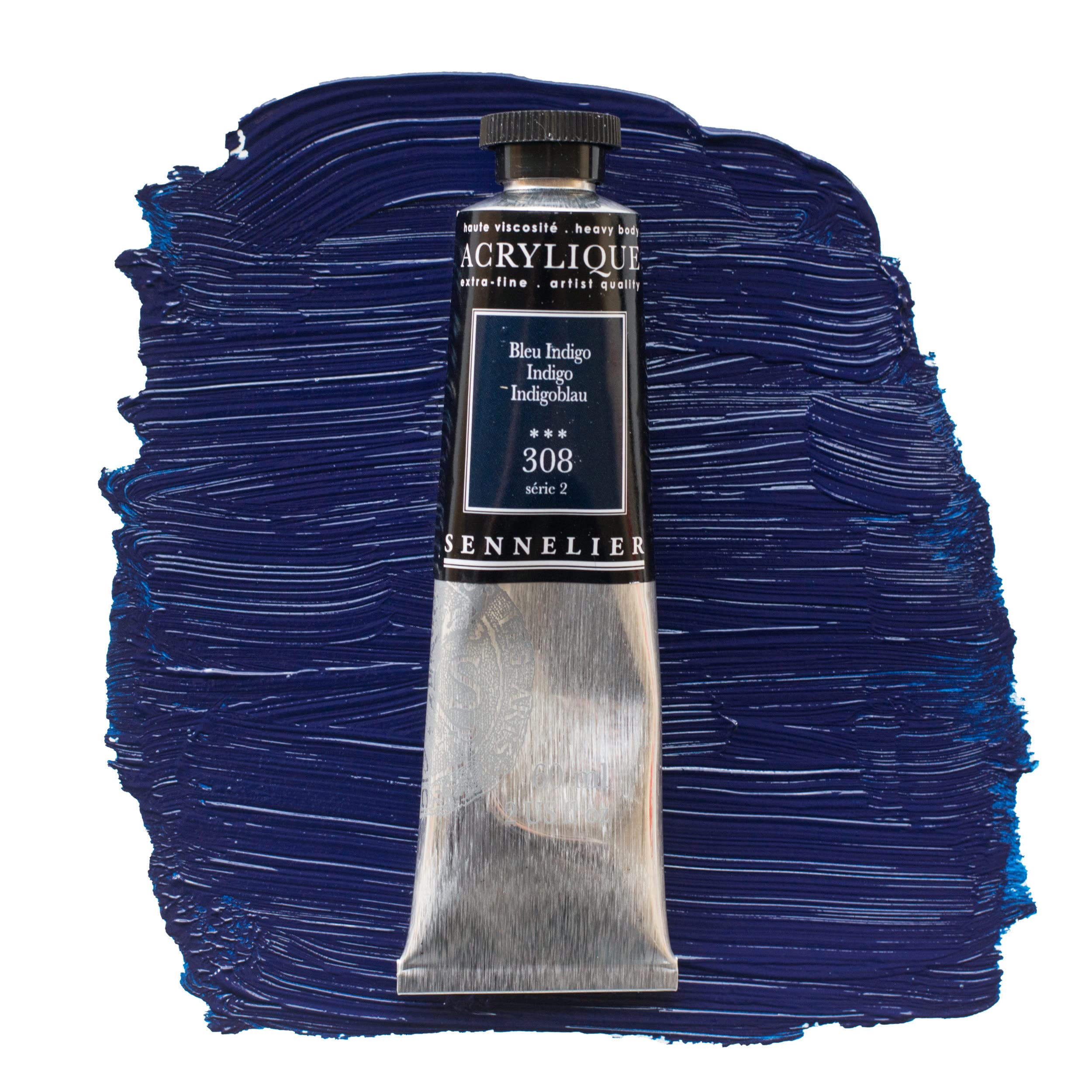 sennelier-acrylique-extra-fine-60-ml-308-indigo-s-rie-2 image 2