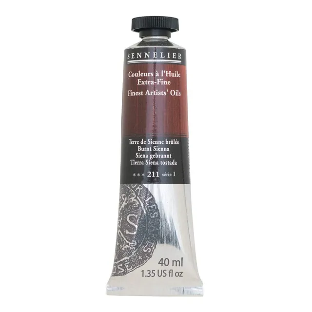sennelier-peinture-l-huile-extra-fine-40-ml-terre-de-sienne-br-l-e-s-rie-1 image 1