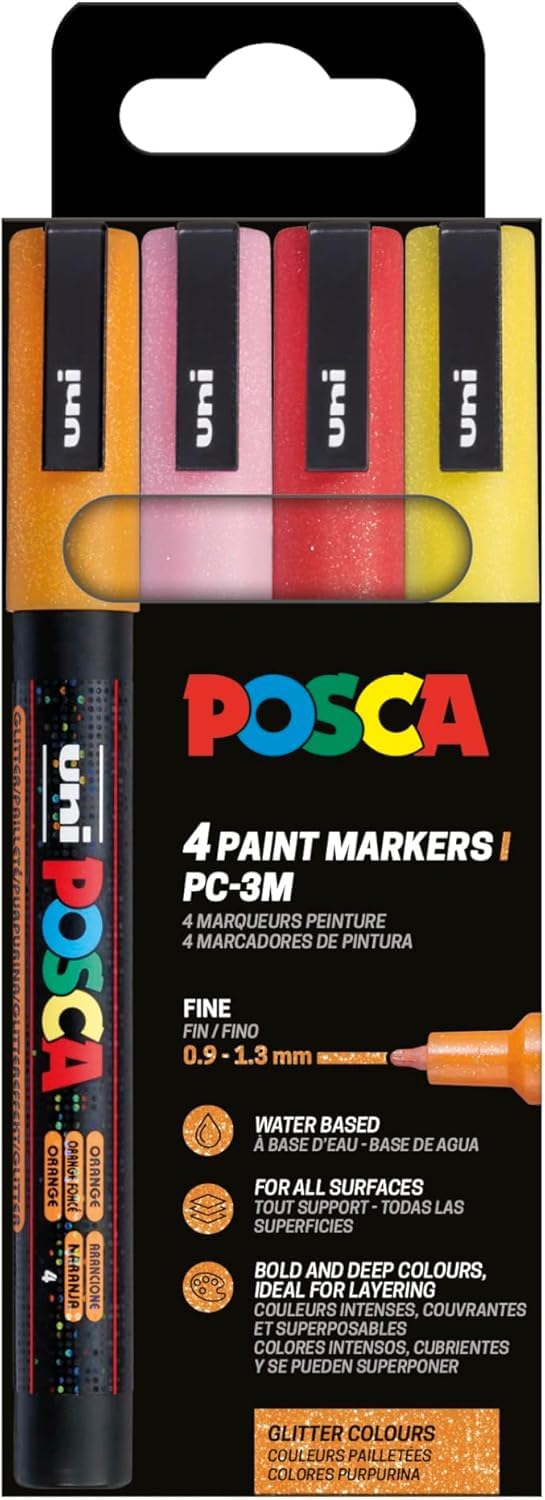 posca-pc3m-8-marqueurs-peinture-fins-set-doux image 6