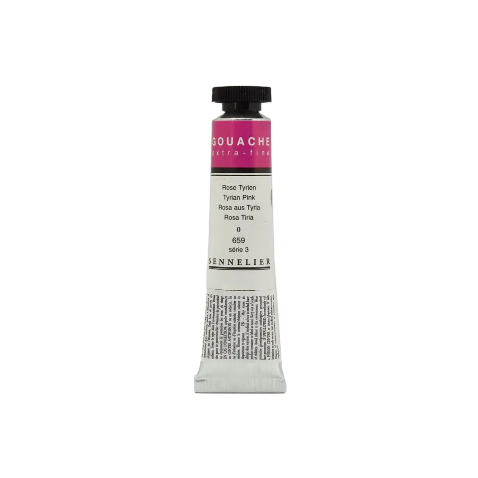 sennelier-gouache-extra-fine-tube-21-ml-s-rie-3-rose-tyrien image 1