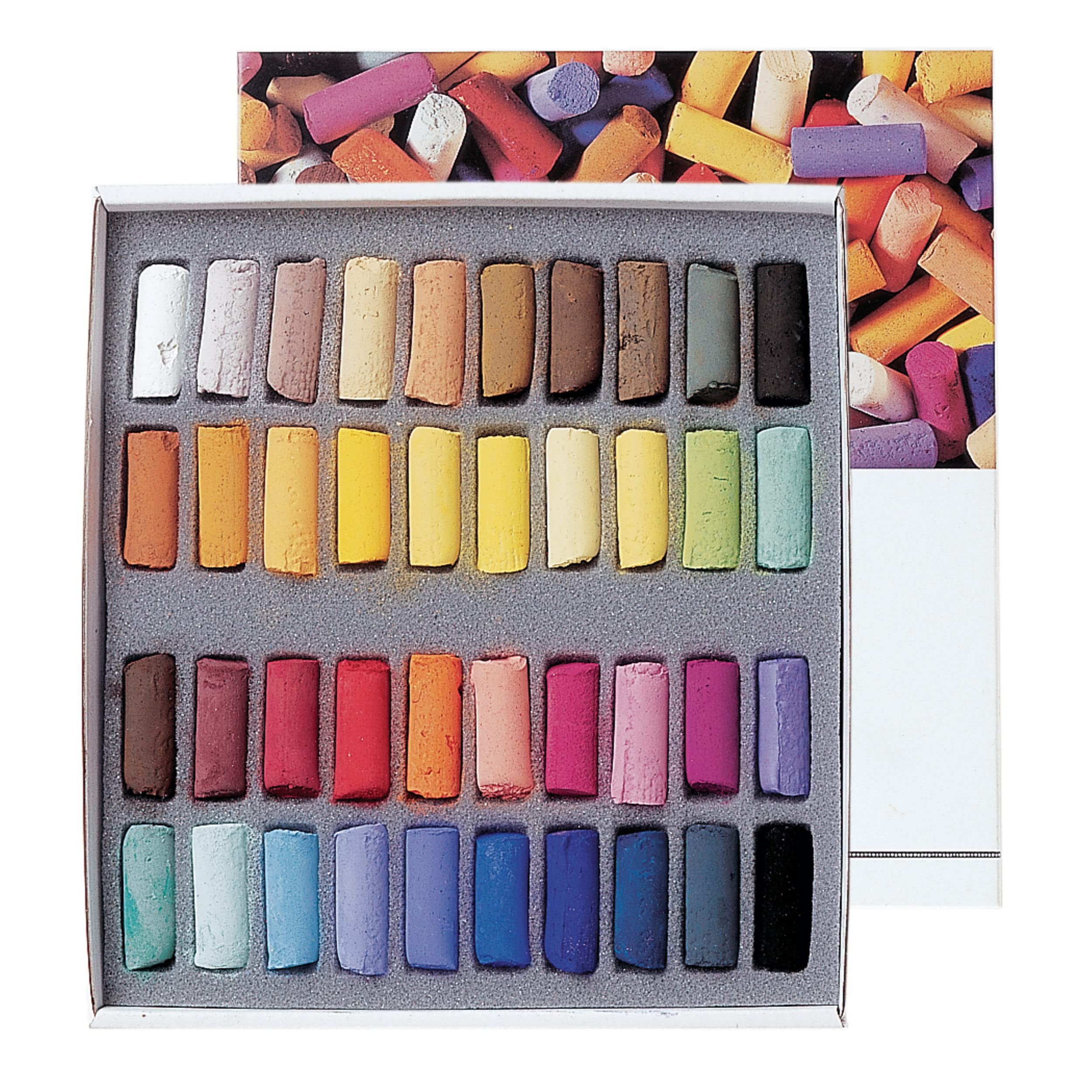 sennelier-savoir-faire-lot-40-demi-b-tons-pastels-tendres image 2
