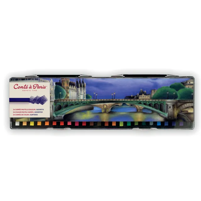 cont-paris-bo-te-de-24-carr-s-couleur-assortis image 1