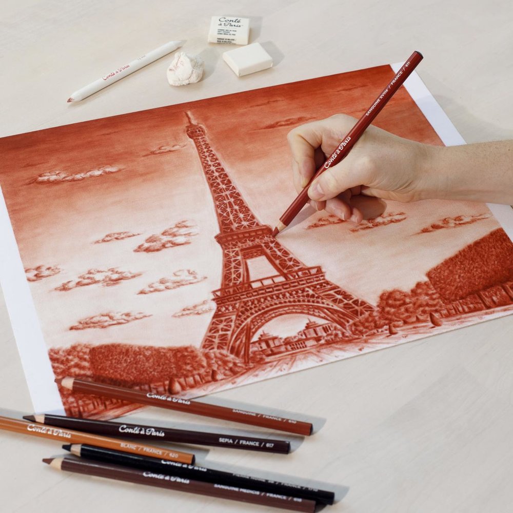 cont-paris-crayon-esquisse-sanguine image 2