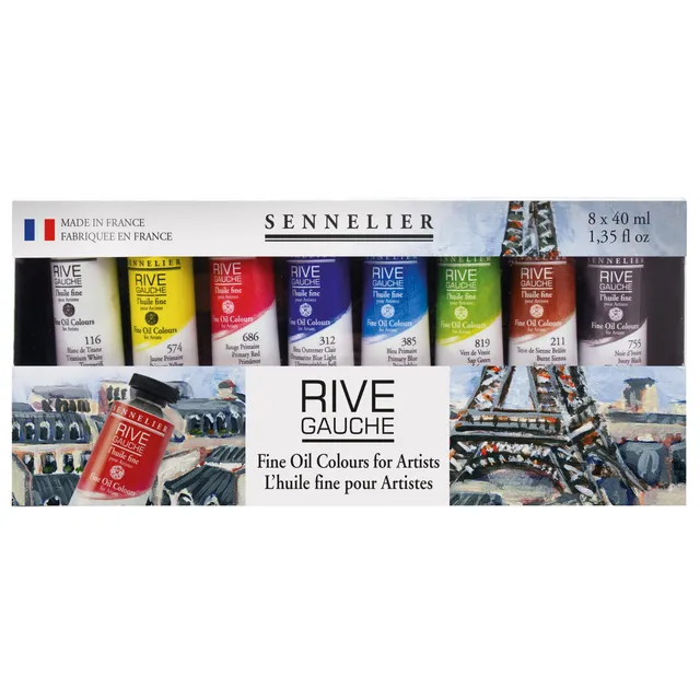 sennelier-rive-gauche-peinture-huile-fine-10-tubes-21ml image 1