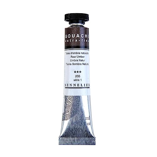 sennelier-gouache-21-ml-s-rie-1-terre-d-ombre-brute image 3
