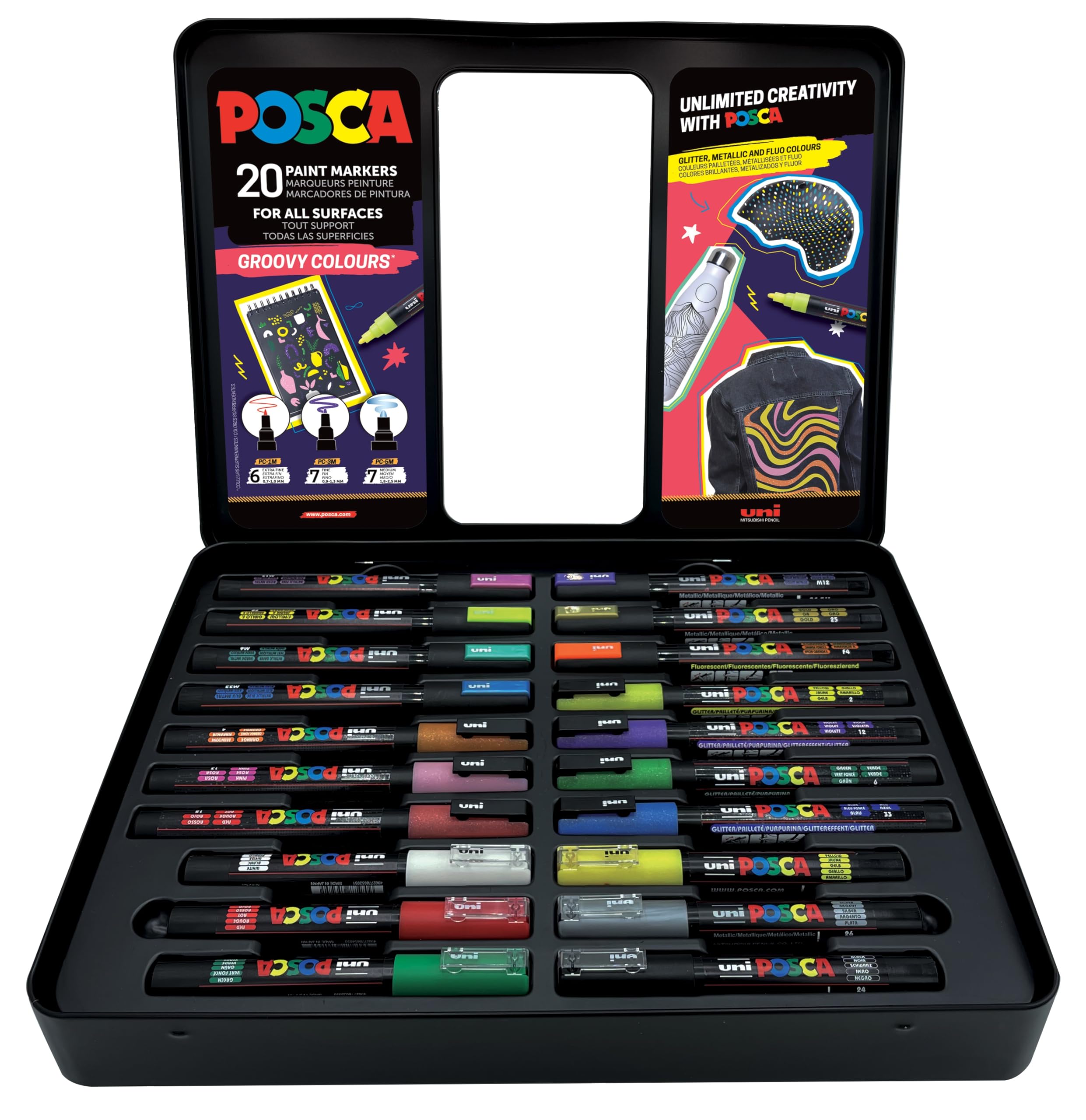 posca-groovy-colours-tui-20-marqueurs-pc-3m image 4