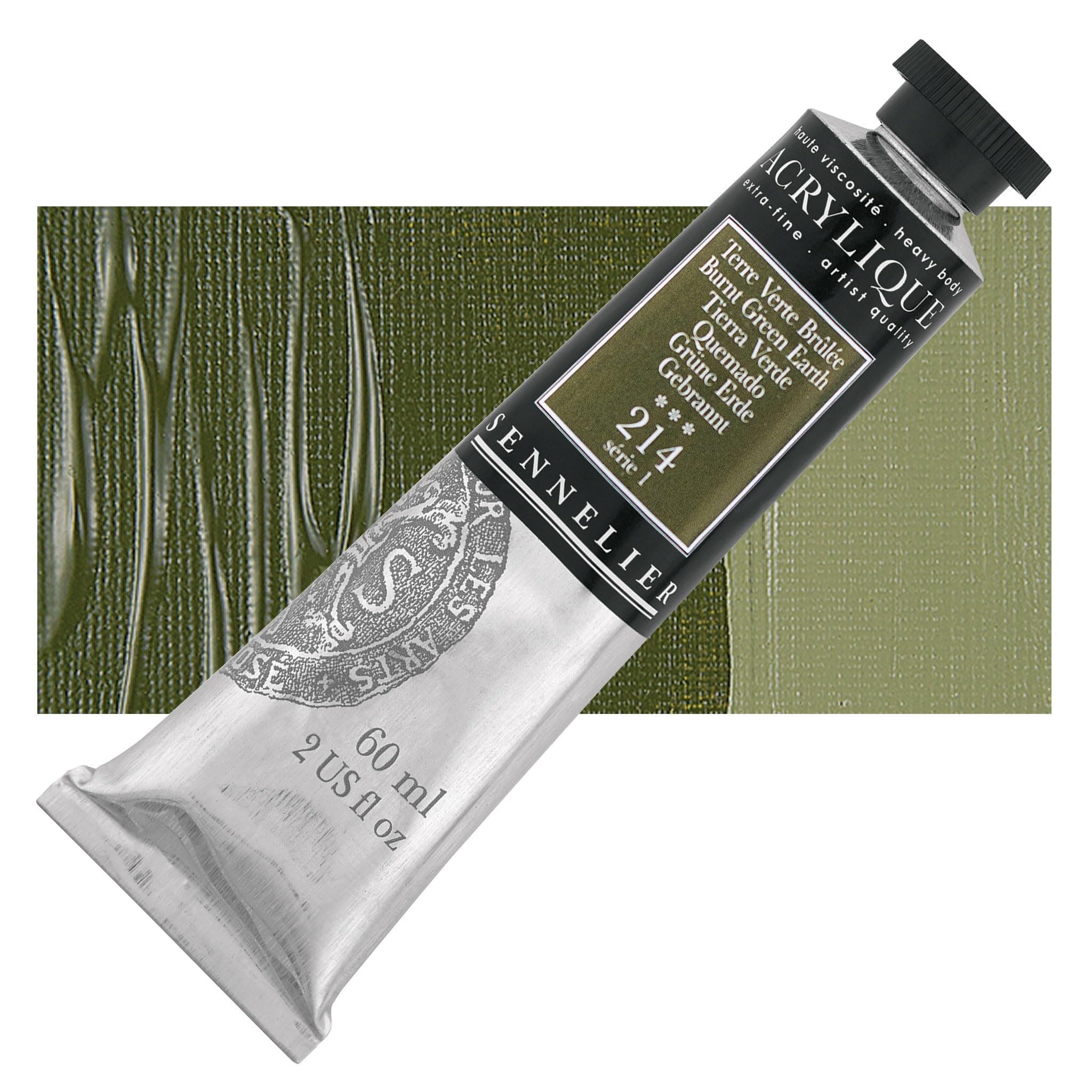 sennelier-acrylique-extra-fine-60-ml-terre-verte-br-l-e-s1 image 1