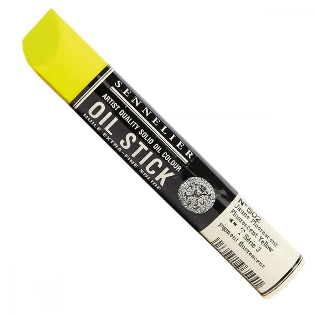 sennelier-b-ton-d-huile-38-ml-jaune-fluo-n130125-502-oil-stick image 1