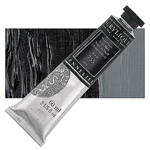sennelier-acrylique-extra-fine-60ml-noir-d-ivoire-755-s-rie-1 image 5