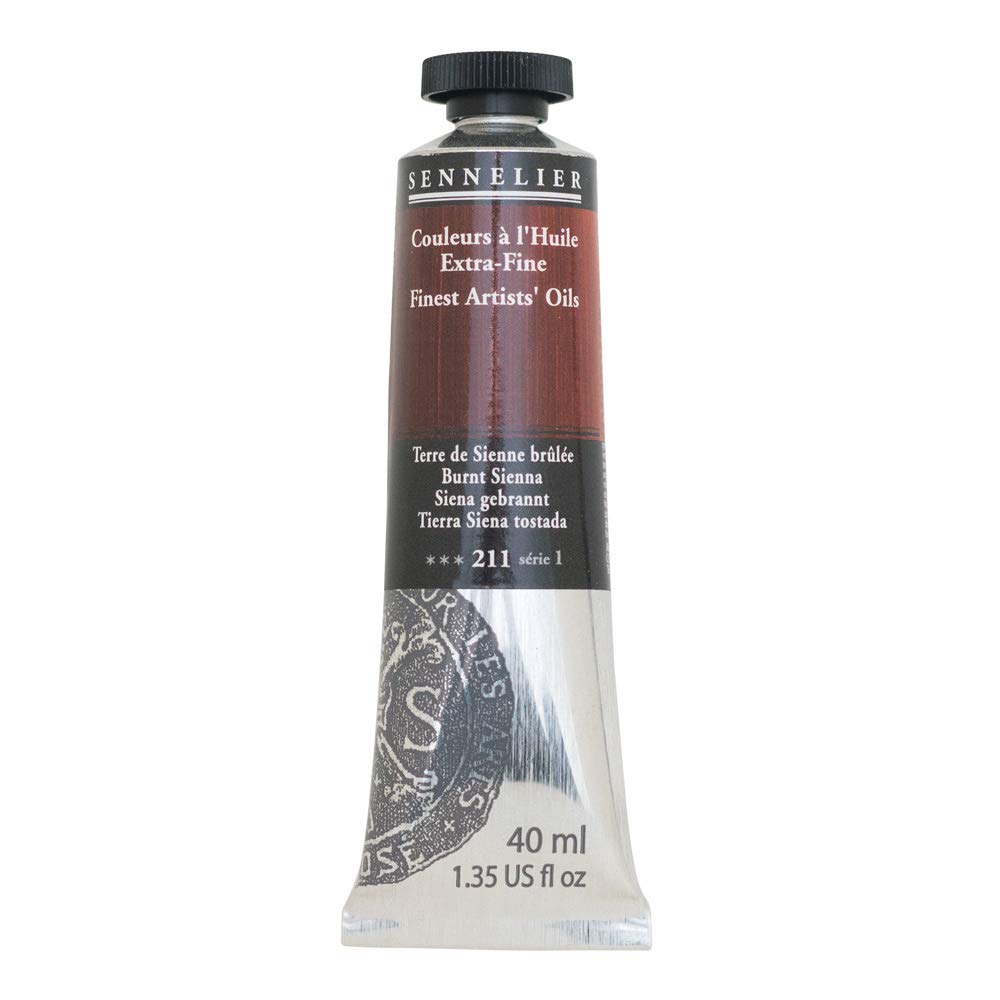 sennelier-peinture-l-huile-extra-fine-40-ml-terre-de-sienne-br-l-e-s-rie-1 image 1