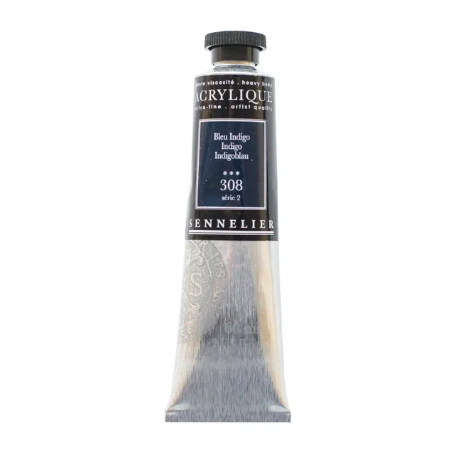 sennelier-acrylique-extra-fine-60-ml-308-indigo-s-rie-2 image 1