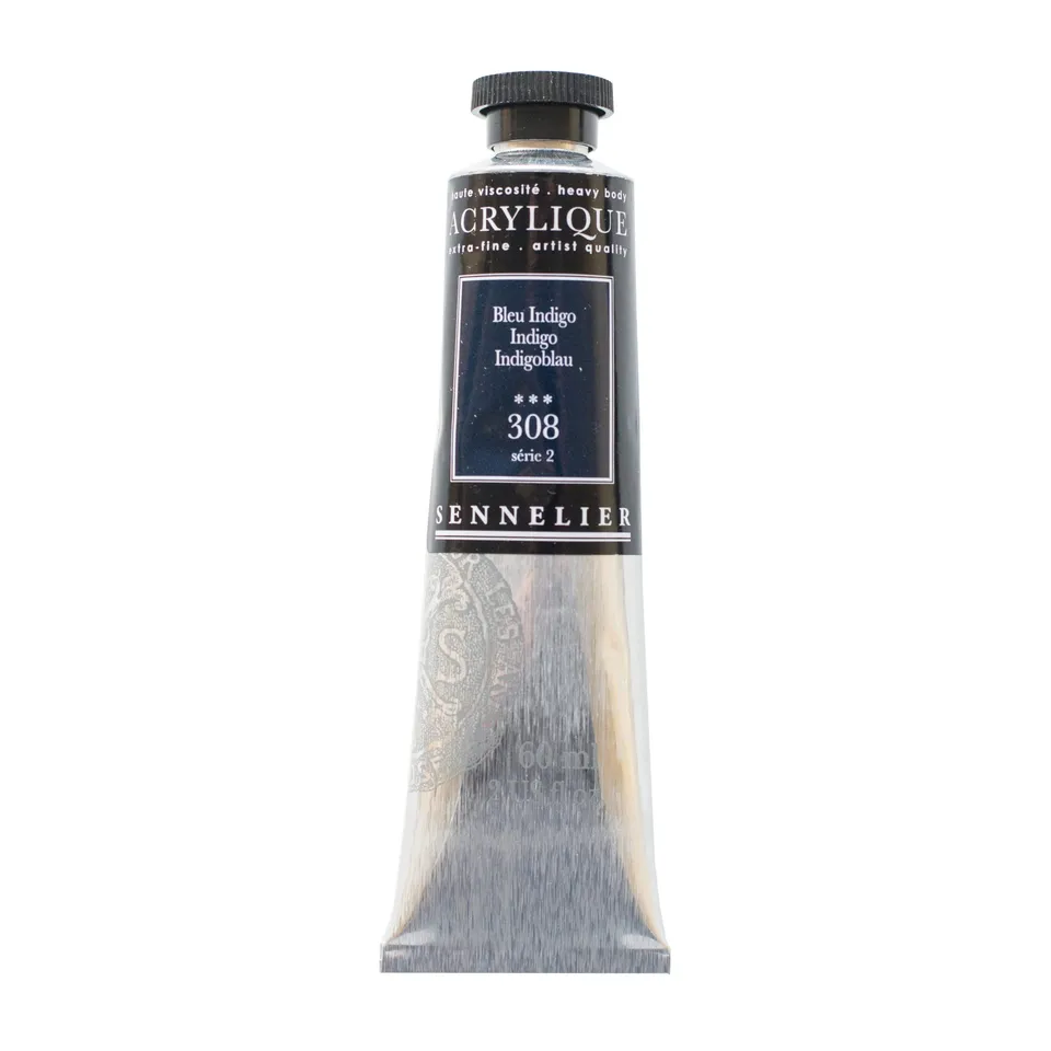 sennelier-acrylique-extra-fine-60-ml-308-indigo-s-rie-2 image 1