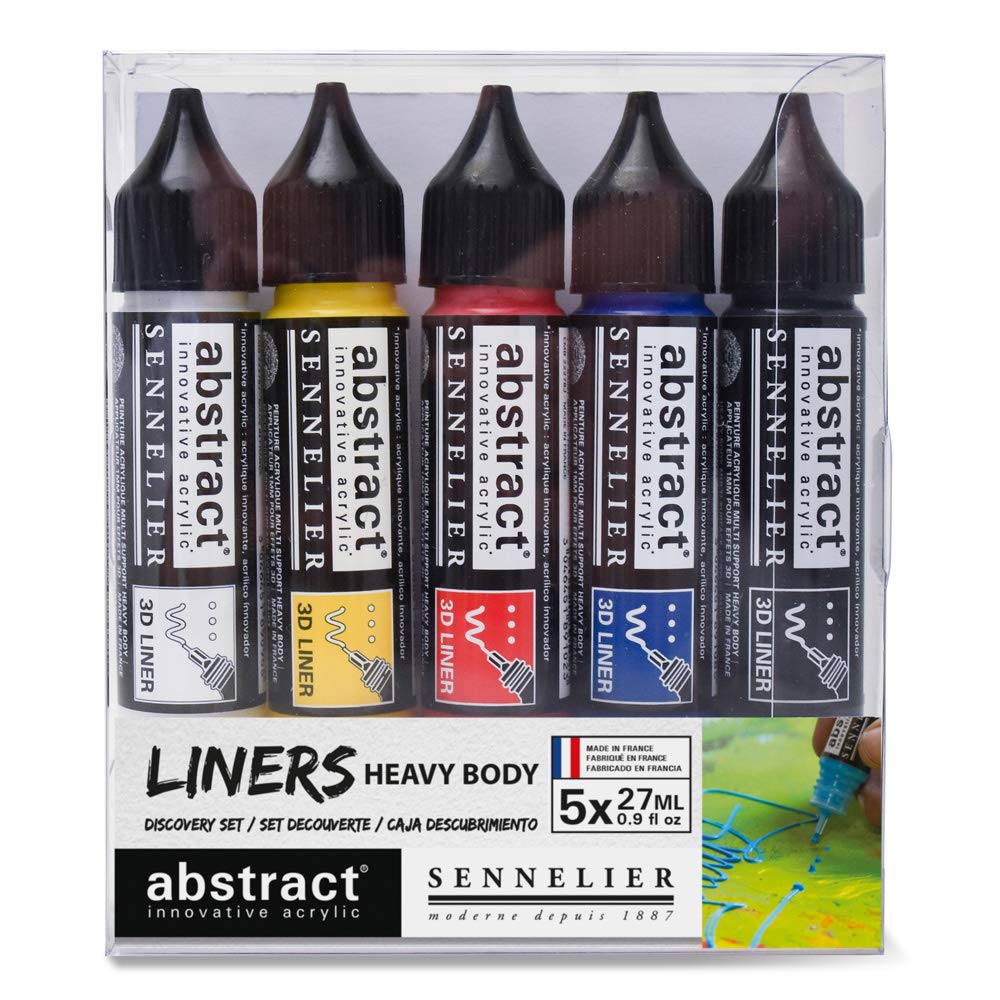 sennelier-abstract-kit-5-tubes-primaires-8-pointes image 6