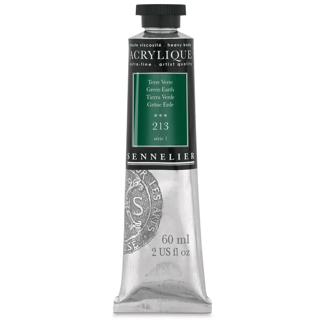 sennelier-acrylique-extra-fine-60-ml-terre-verte-213 image 1
