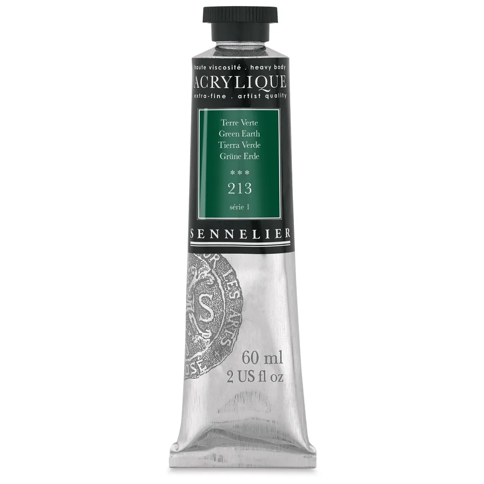 sennelier-acrylique-extra-fine-60-ml-terre-verte-213 image 1