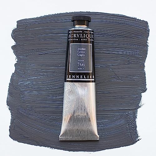 sennelier-acrylique-extra-fine-artist-graphite-766-tube-60-ml image 5