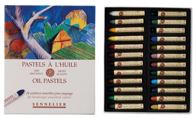 sennelier-pastels-l-huile-paysage-lot-de-24 image 1