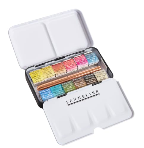 sennelier-l-aquarelle-bo-te-m-tal-12-demi-godets image 5