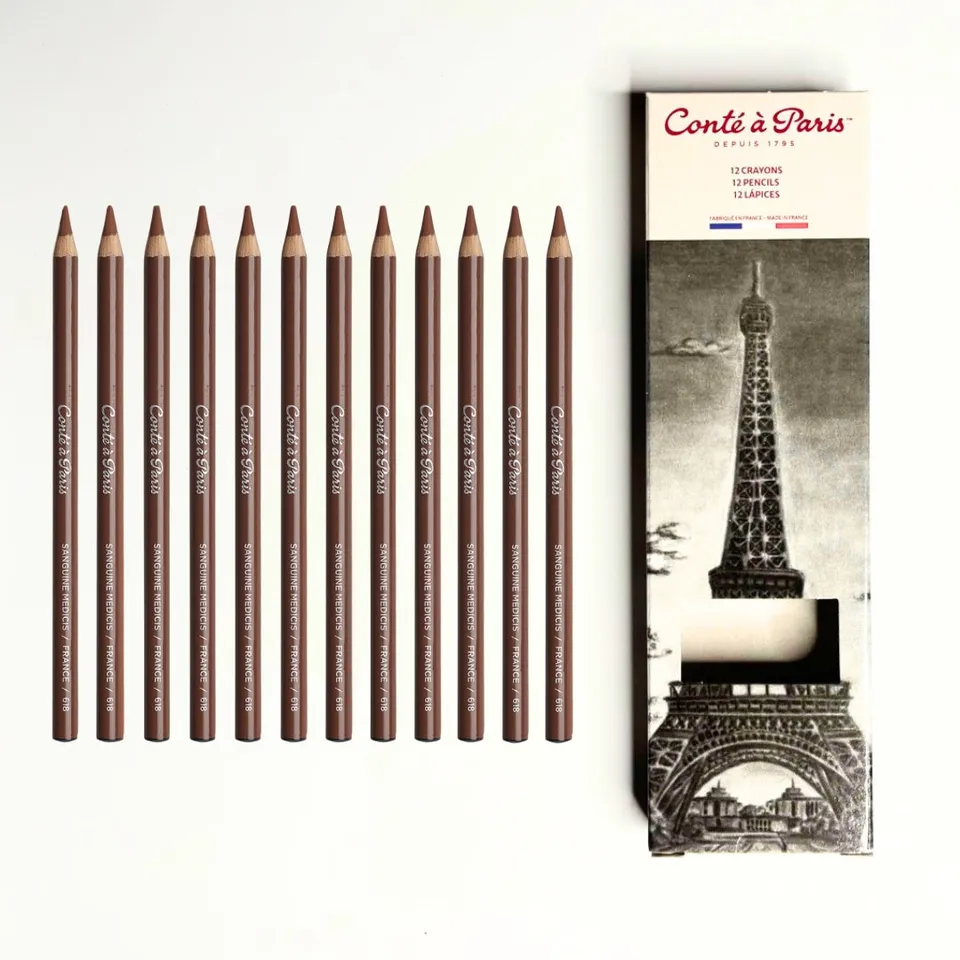 cont-paris-crayon-esquisse-sanguine-m-dicis image 1