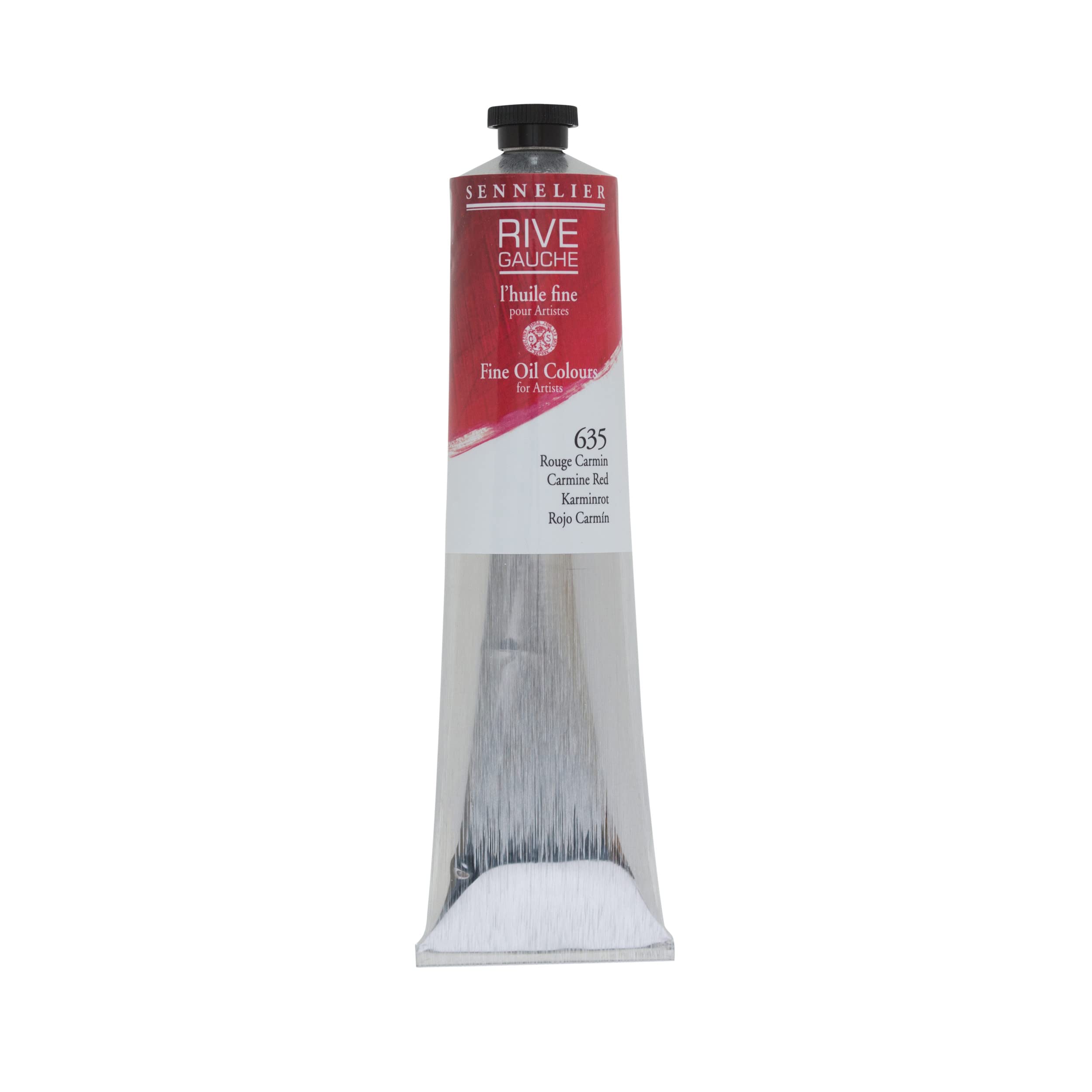 sennelier-rive-gauche-huile-fine-200ml-rouge-carmin-635 image 4