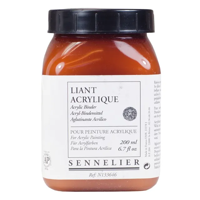 sennelier-liant-acrylique-pour-pigments-200-ml image 1