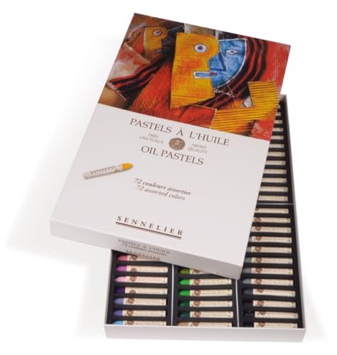 sennelier-lot-de-48-pastels-l-huile-coffret-carton-multicolore image 7