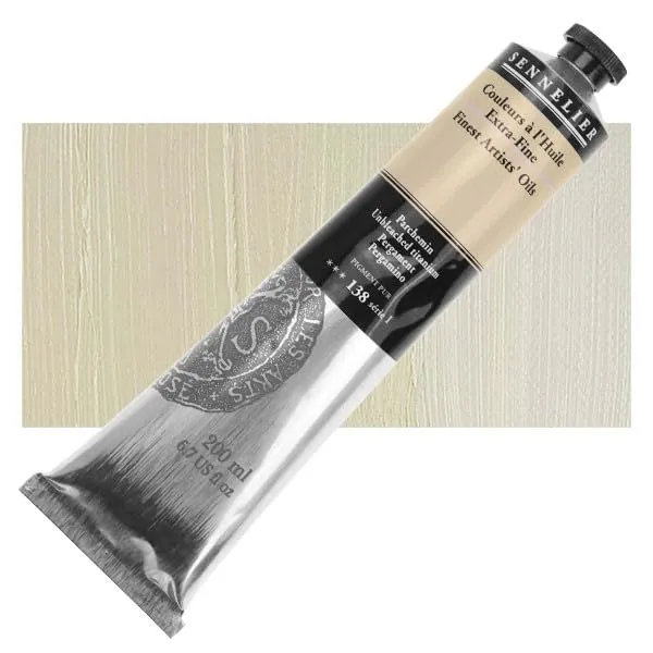 sennelier-huile-artistes-200-ml-titane-cru image 1