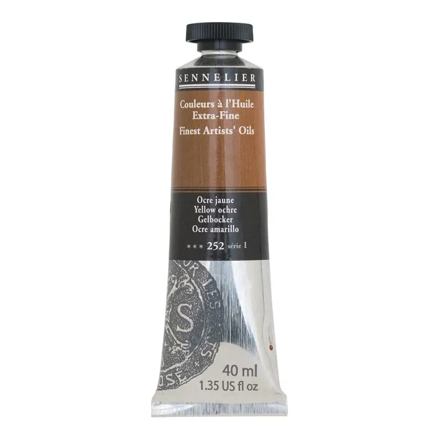 sennelier-couleurs-l-huile-40ml-ocre-jaune image 1