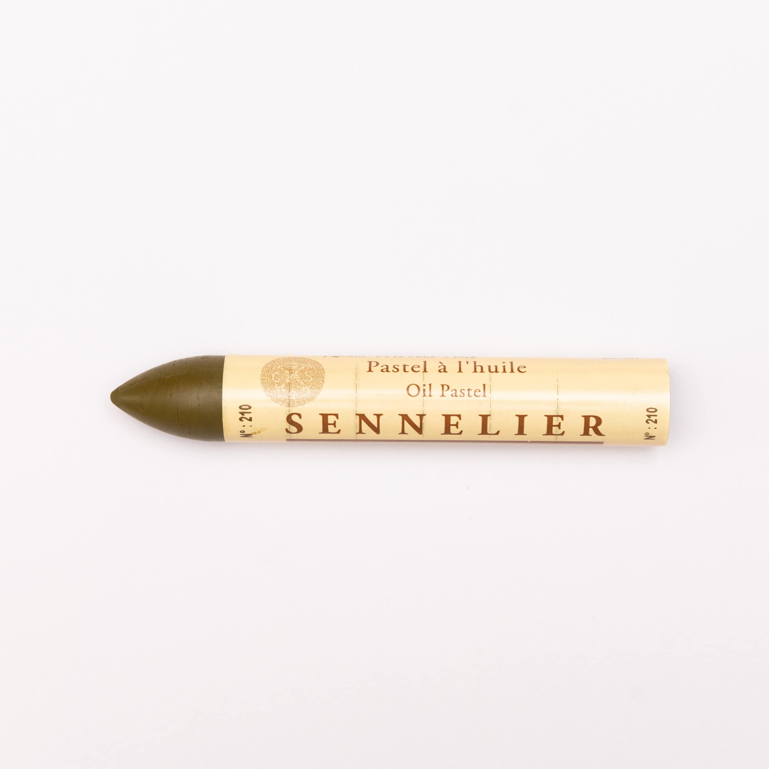 sennelier-pastel-l-huile-brun-olive image 1