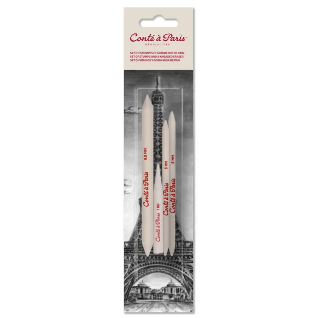 cont-paris-set-d-estompes-et-gomme-accessoires-esquisse image 1