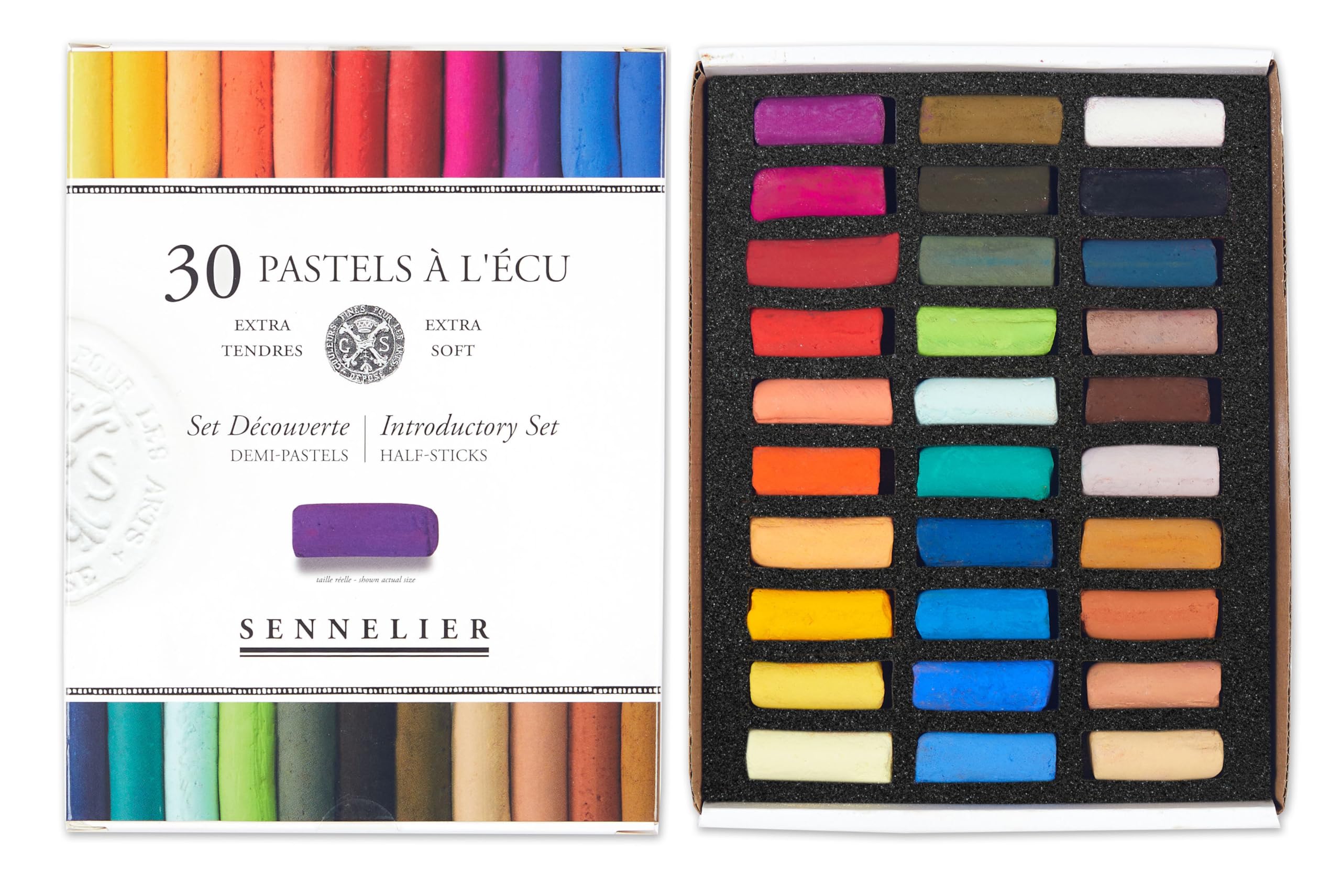sennelier-tui-30-demi-pastels-l-cu-extra-doux-assortis image 3