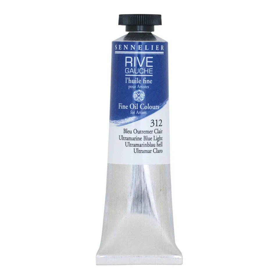 sennelier-rive-gauche-huile-fine-40ml-bleu-outremer-clair-312 image 1