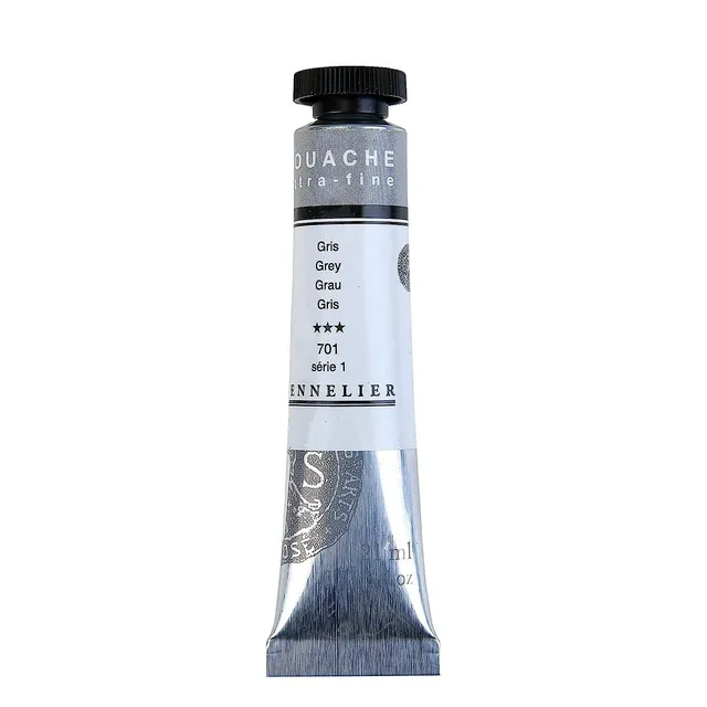sennelier-gouache-21-ml-s-rie-1-gris image 1