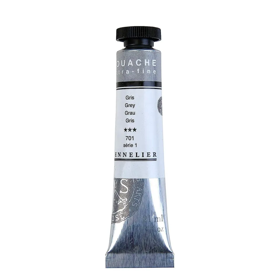 sennelier-gouache-21-ml-s-rie-1-gris image 1