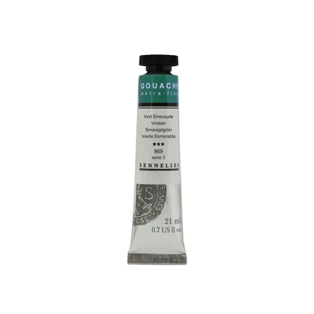 sennelier-gouache-21-ml-s-rie-3-vert-viridian image 1