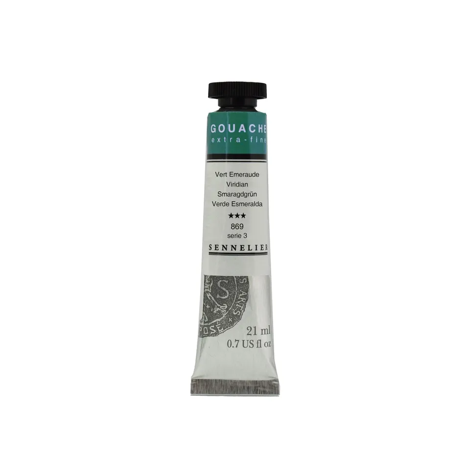 sennelier-gouache-21-ml-s-rie-3-vert-viridian image 1