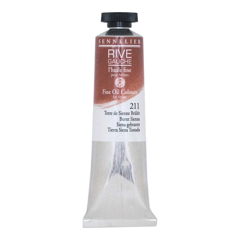 sennelier-rive-gauche-huile-fine-40ml-terre-de-sienne-br-l-e-211 image 1