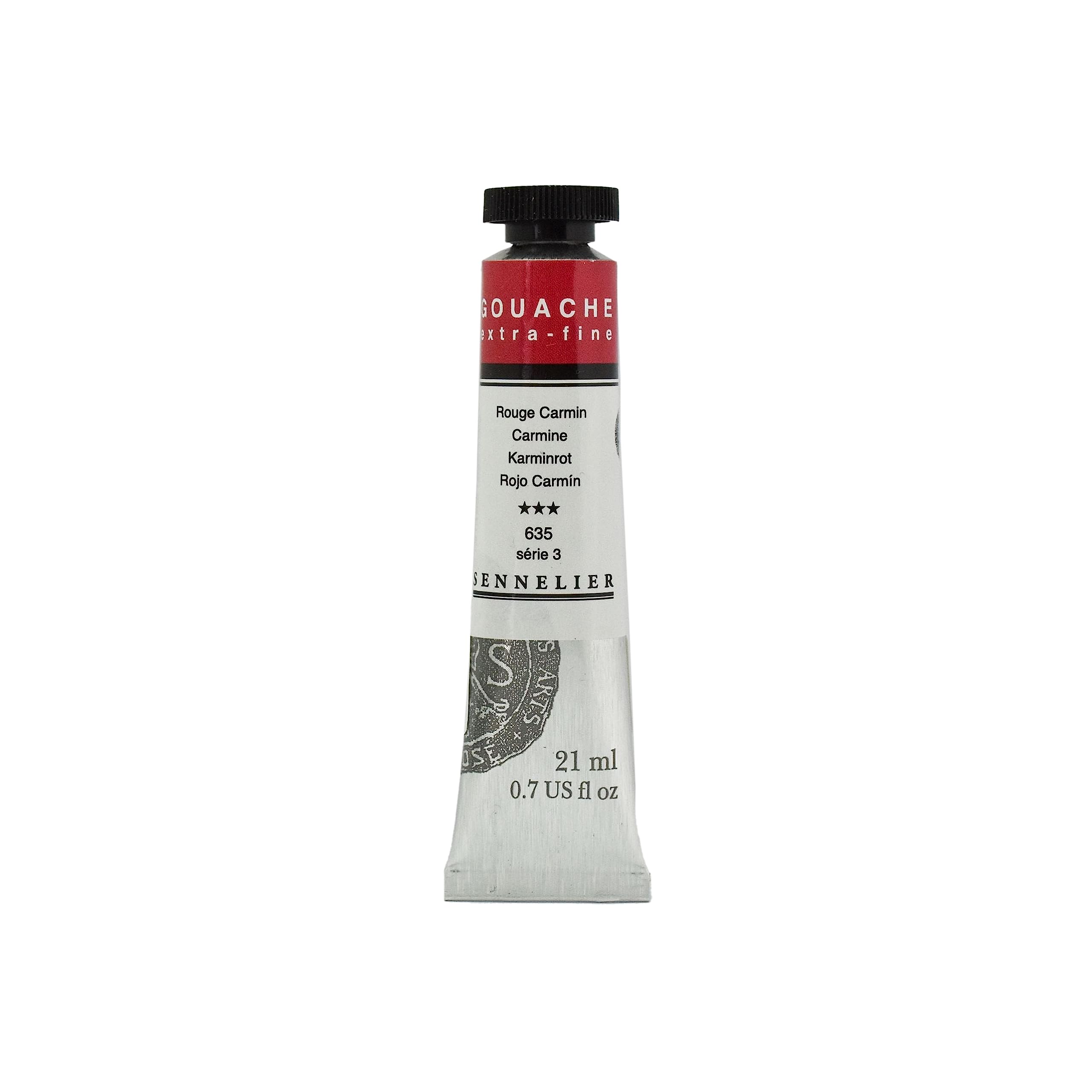 sennelier-gouache-21-ml-s-rie-3-rouge-carmin image 1