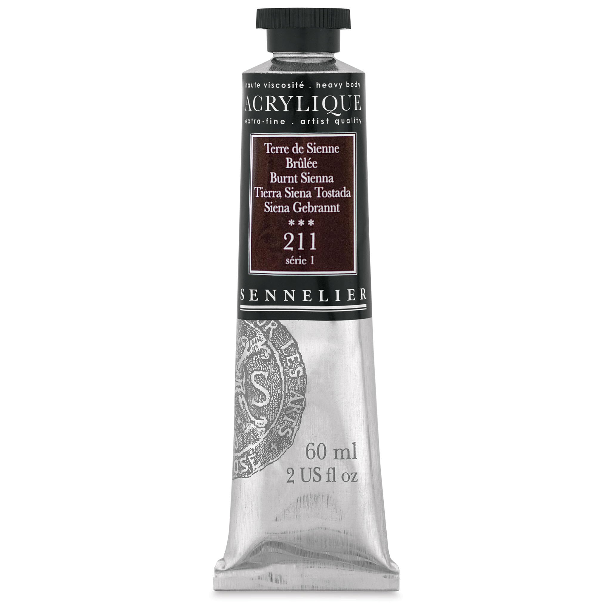 sennelier-acrylique-extra-fine-artist-60-ml-terre-de-sienne-br-l-e-211-s-rie-1 image 1