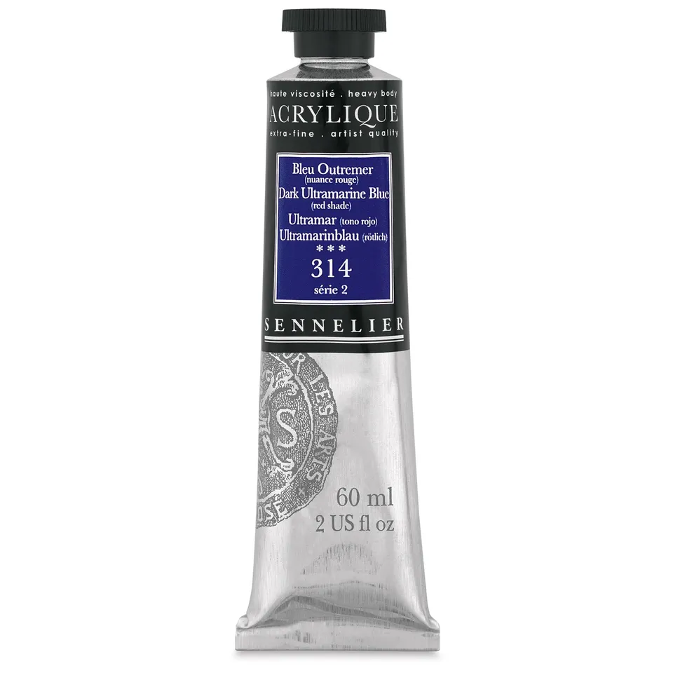 sennelier-acrylique-extra-fine-60-ml-bleu-outremer-fonc-314 image 1