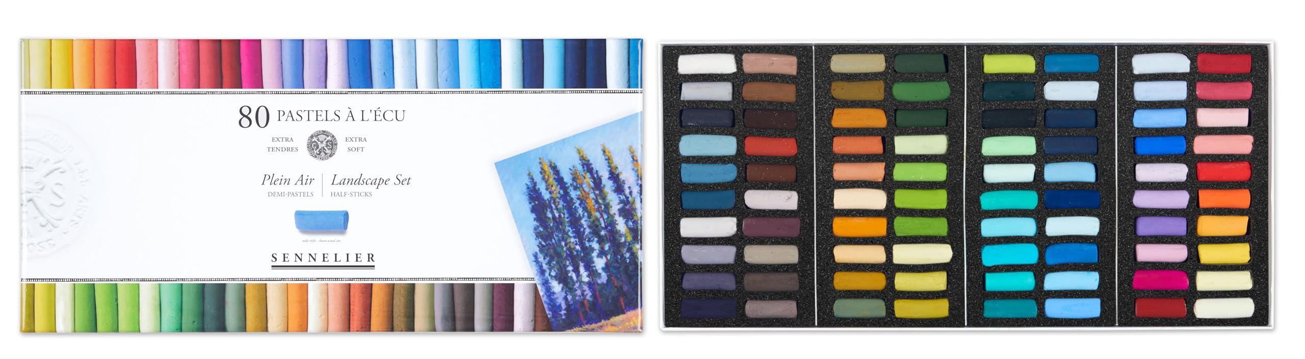 sennelier-pastels-secs-extra-tendres-demi-coffret-80-paysage-plein-air image 2