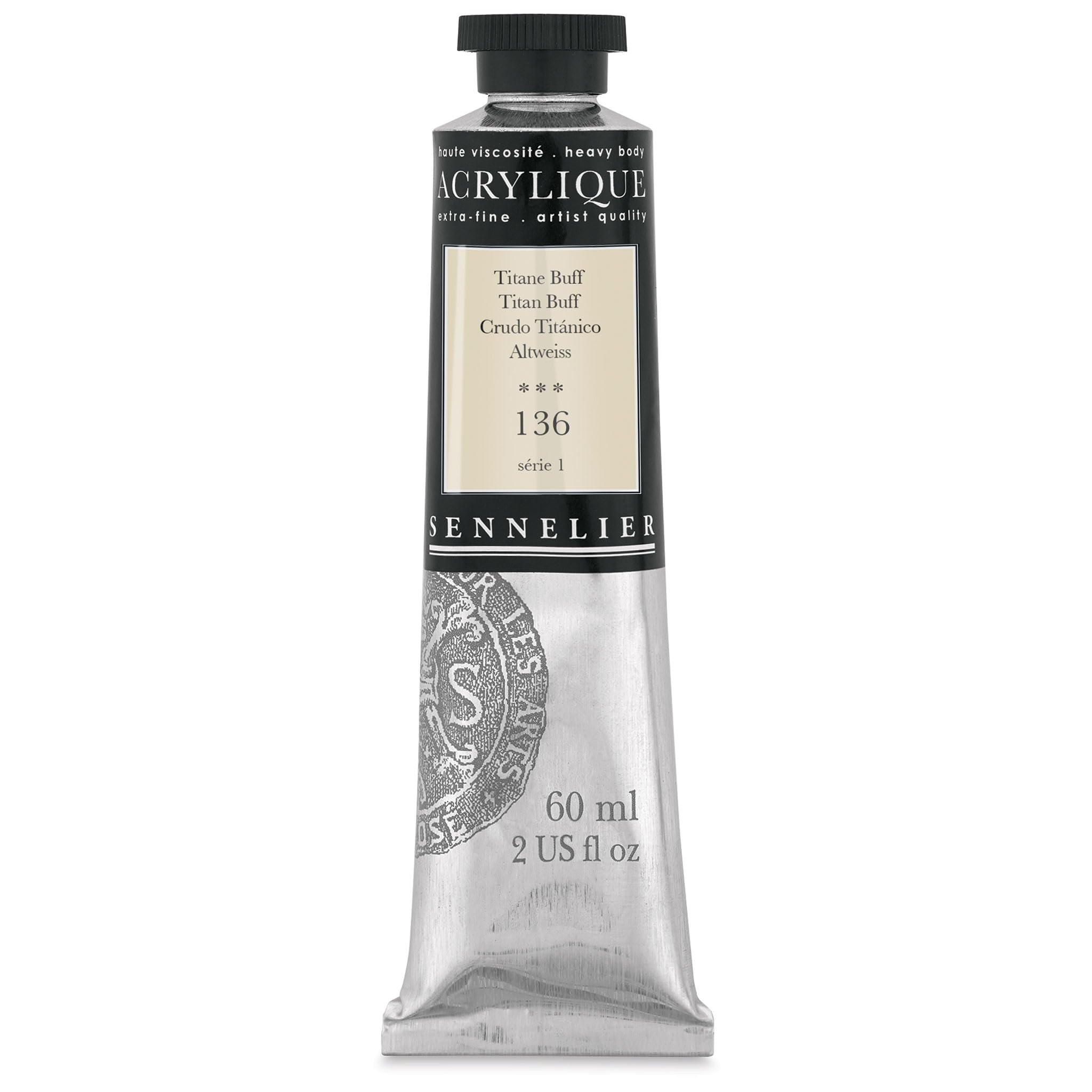 sennelier-acrylique-fine-60-ml-titan-buff-136-s-rie-1 image 1