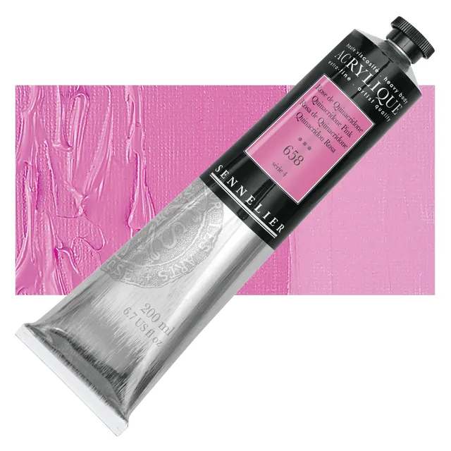 sennelier-acrylique-extra-fine-200-ml-rose image 1