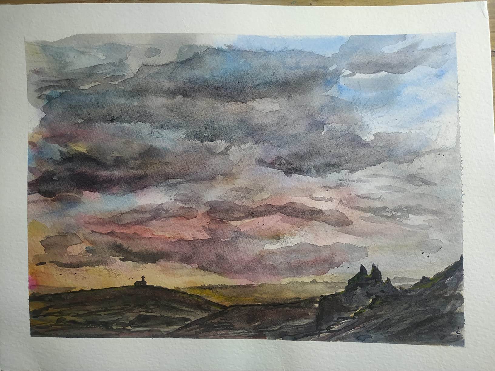 Parfaite pour débuter l'aquarelle