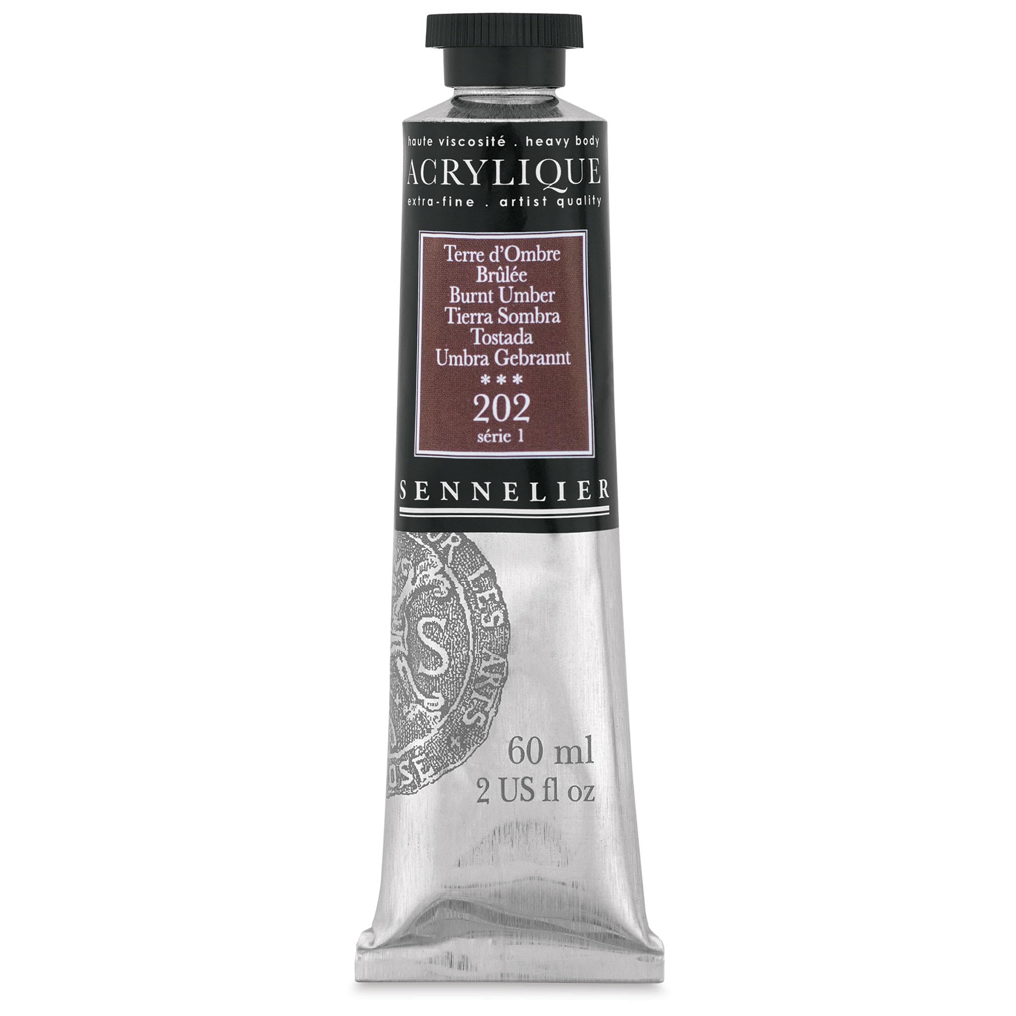 sennelier-acrylique-extra-fine-artist-60-ml-terre-d-ombre-br-l-e-202-s-rie-1 image 1