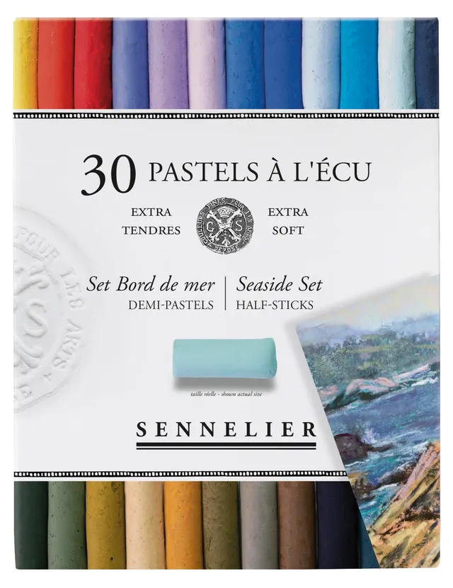 sennelier-pastels-l-cu-coffret-30-demi-b-tons-collection-bord-de-mer image 1