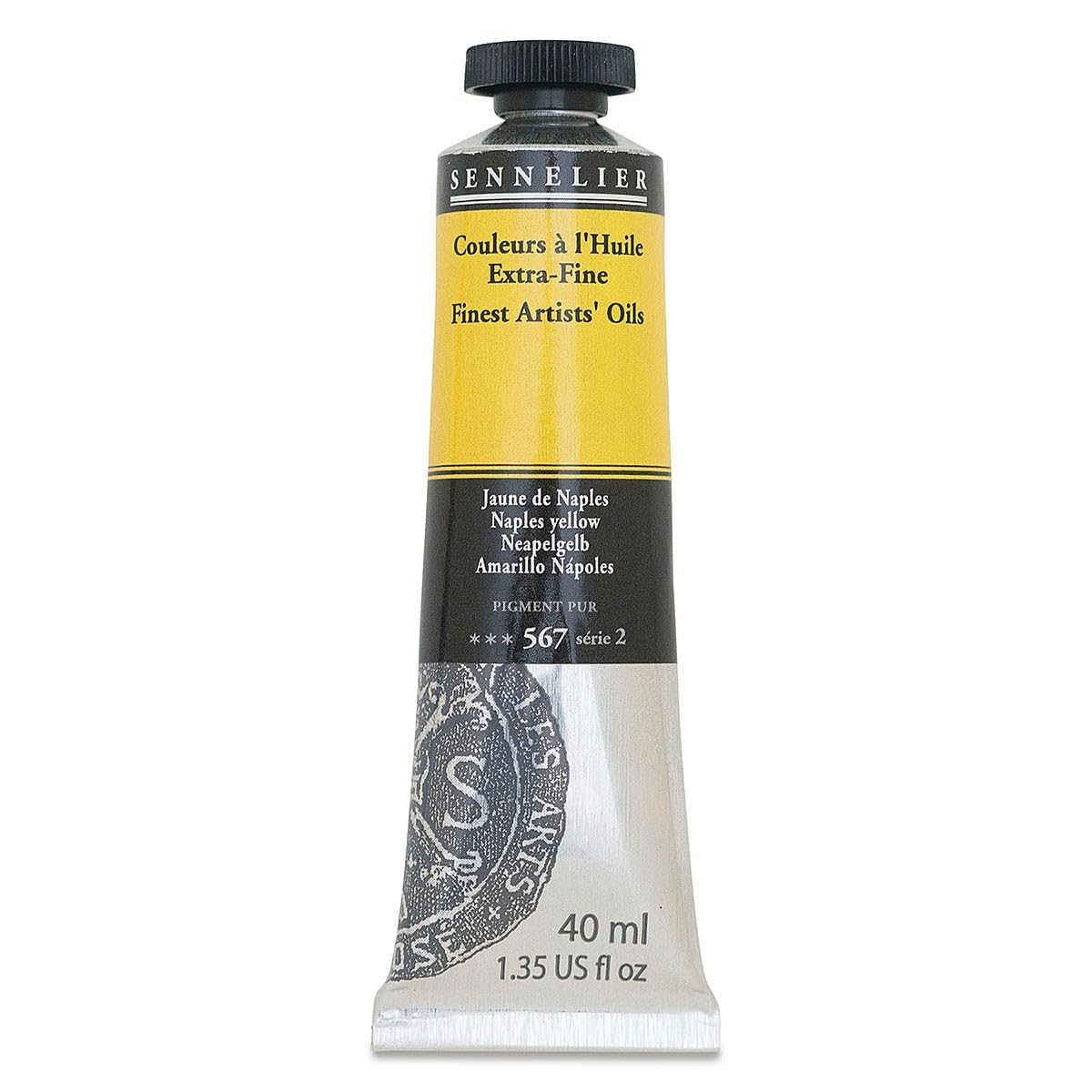 sennelier-huile-extra-fine-40-ml-jaune-de-naples image 2